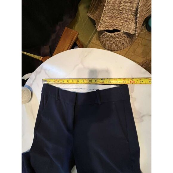 J.Crew Women’s Navy Stretch Dress Pants Slim Straight Work Trousers - Picture 12 of 13